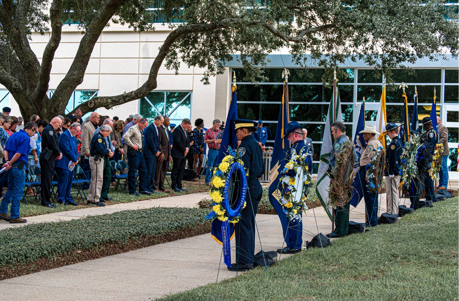 Peace officer memorial ceremony